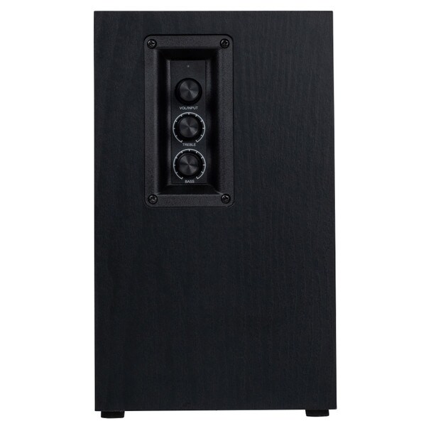 Main product image for Dayton Audio Classic 4" Powered Bluetooth Bookshelf Speaker Pair and Turntable Bundle Black300-3650